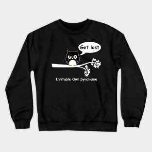 Irritable Owl Syndrome Crewneck Sweatshirt